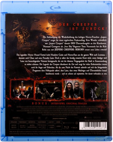 Jeepers Creepers: Reborn (Smakosz: Odrodzenie) [Blu-Ray]