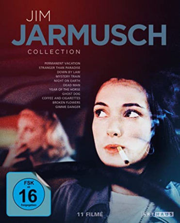 Jim Jarmusch Collection (Permanent Vacation/ Stranger than Paradise/ Down by Law/ Mystery Train/ Noc na ziemi/ Martwy człowiek/ Rok konia / Ghost Dog -Droga samuraja/ Kawa i papierosy) [10xBlu-Ray]+[DVD]