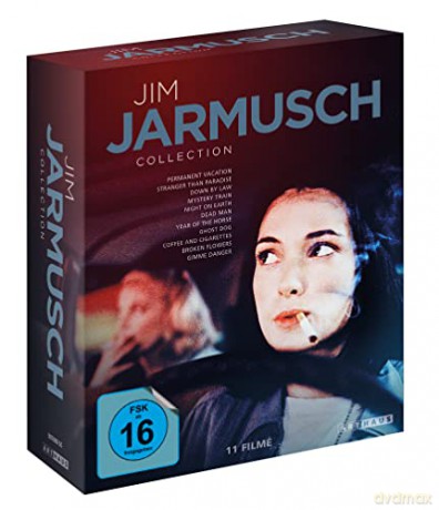 Jim Jarmusch Collection (Permanent Vacation/ Stranger than Paradise/ Down by Law/ Mystery Train/ Noc na ziemi/ Martwy człowiek/ Rok konia / Ghost Dog -Droga samuraja/ Kawa i papierosy) [10xBlu-Ray]+[DVD]