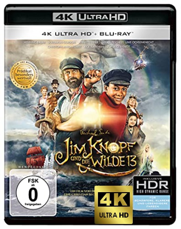 Jim Button and the Wild 13 [Blu-Ray 4K]+[Blu-Ray]
