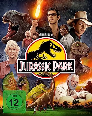 Jurassic Park (Park Jurajski) (Deluxe) [Blu-Ray 4K]+[Blu-Ray]