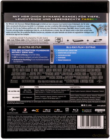 Jurassic Park (Park Jurajski) [Blu-Ray 4K]+[Blu-Ray]
