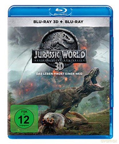 Jurassic World: Fallen Kingdom (Jurassic World: Upadłe królestwo) [Blu-Ray 3D]+[Blu-Ray]