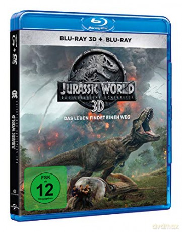 Jurassic World: Fallen Kingdom (Jurassic World: Upadłe królestwo) [Blu-Ray 3D]+[Blu-Ray]