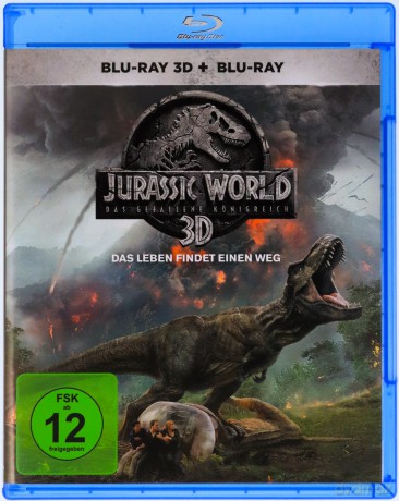 Jurassic World: Fallen Kingdom (Jurassic World: Upadłe królestwo) [Blu-Ray 3D]+[Blu-Ray]