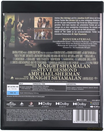 Knock at the Cabin (Pukając do drzwi) [Blu-Ray 4K]+[Blu-Ray]