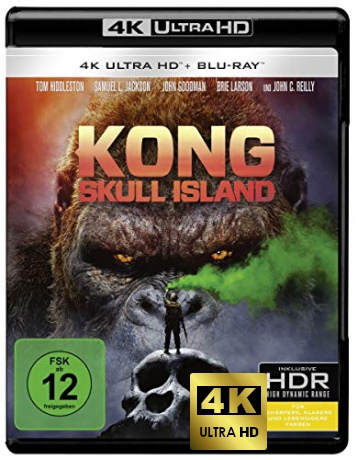 Kong: Skull Island (Kong: Wyspa Czaszki) [Blu-Ray 4K]+[Blu-Ray]
