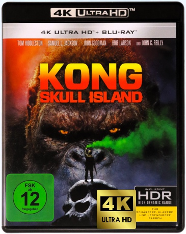 Kong: Skull Island (Kong: Wyspa Czaszki) [Blu-Ray 4K]+[Blu-Ray]