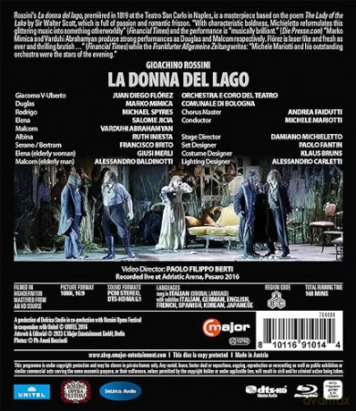 Gioacchino Rossini: La Donna del Lago (1792-1868) [Blu-Ray]
