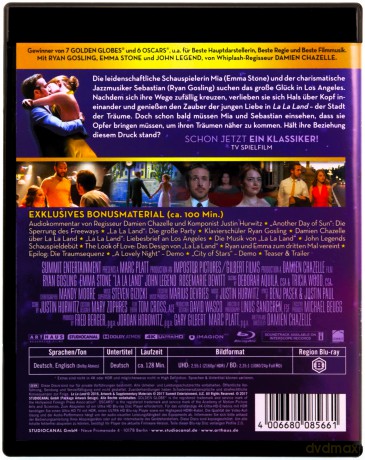 La La Land [Blu-Ray 4K]