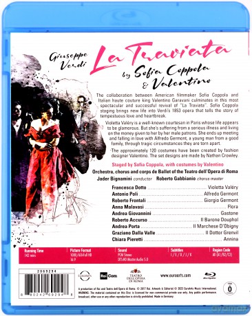 Giuseppe Verdi: La Traviata [Blu-Ray]