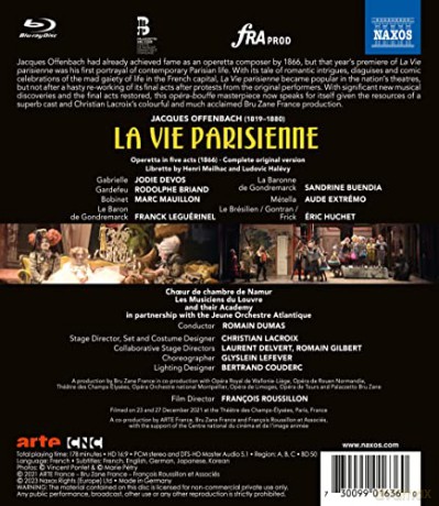Jacques Offenbach: La Vie Parisienne [Blu-Ray]