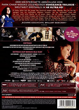 Lady Vengeance (Pani zemsta) (Mediabook) [Blu-Ray 4K]+[Blu-Ray]
