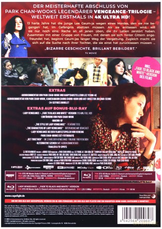 Lady Vengeance (Pani zemsta) (Mediabook) [Blu-Ray 4K]+[Blu-Ray]