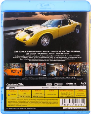 Lamborghini: The Man Behind the Legend (Lamborghini: Człowiek, który stworzył legendę) [Blu-Ray]