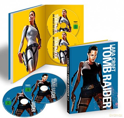 Lara Croft: Tomb Raider 1-2 (Mediabook) [2xBlu-Ray 4K]+[2xBlu-Ray]
