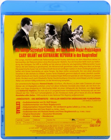 Bringing Up Baby (Drapieżne maleństwo) [Blu-Ray]