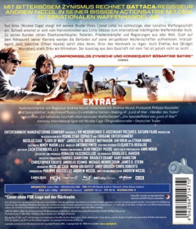 Lord of War (Pan życia i śmierci) [Blu-Ray]