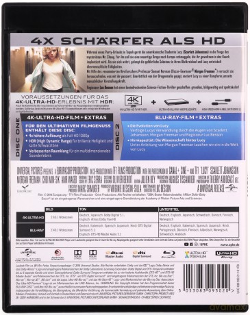 Lucy [Blu-Ray 4K]+[Blu-Ray]