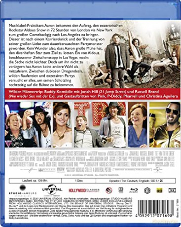 Get Him to the Greek (Idol z piekła rodem) [Blu-Ray]