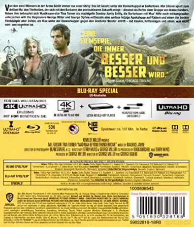 Mad Max pod Kopułą Gromu [Blu-Ray 4K]+[Blu-Ray]