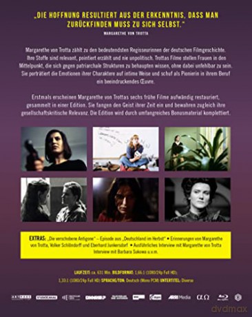Margarethe von Trotta: The Lost Honor of Katharina Blum/?The Second Awakening of Christa Klages/ Sisters, or The Balance of Happiness/ Marianne & Juliane/ Friends and Husbands/ Rosa Luxemburg [6xBlu-Ray]