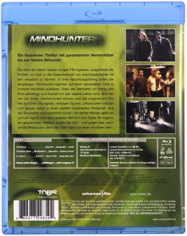 Mindhunters (Łowcy umysłów) [Blu-Ray]
