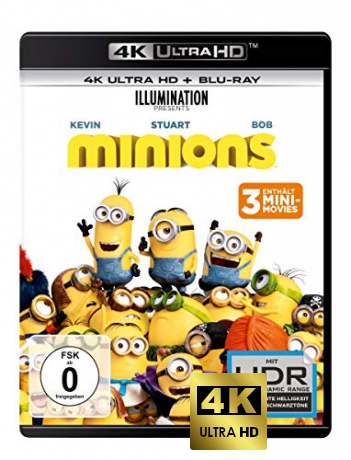 Minions (Minionki) [Blu-Ray 4K]+[Blu-Ray]