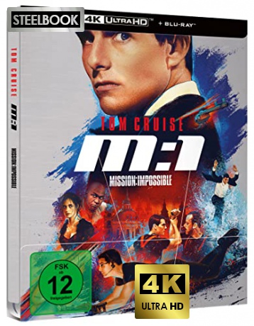 Mission: Impossible (steelbook) [Blu-Ray 4K]+[Blu-Ray]