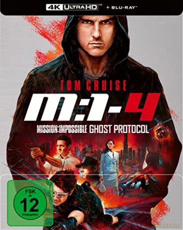 Mission: Impossible - Ghost Protocol (steelbook) [Blu-Ray 4K]+[Blu-Ray]