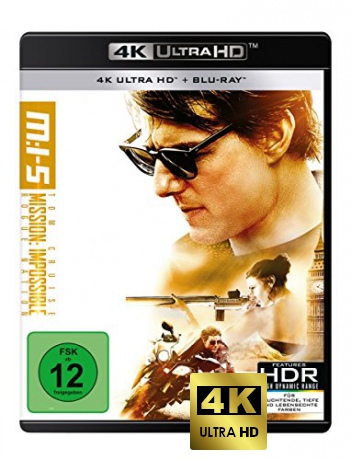 Mission: Impossible - Rogue Nation [Blu-Ray 4K]+[Blu-Ray]