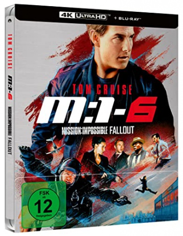 Mission: Impossible - Fallout (steelbook) [Blu-Ray 4K]+[Blu-Ray]