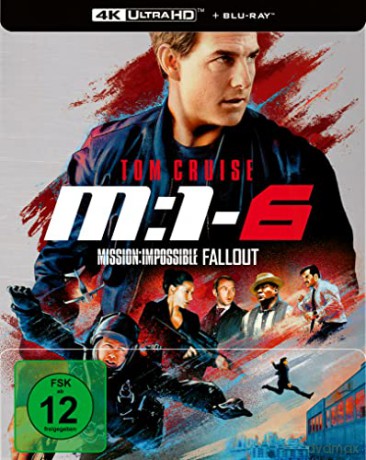 Mission: Impossible - Fallout (steelbook) [Blu-Ray 4K]+[Blu-Ray]