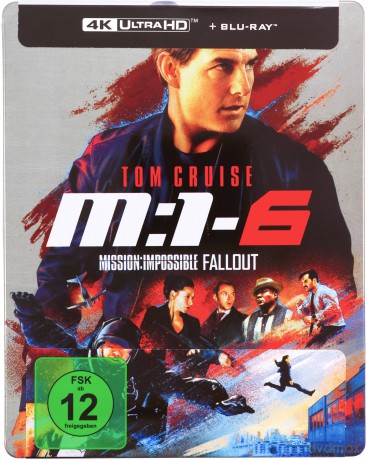 Mission: Impossible - Fallout (steelbook) [Blu-Ray 4K]+[Blu-Ray]