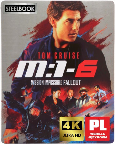 Mission: Impossible - Fallout (steelbook) [Blu-Ray 4K]+[Blu-Ray]