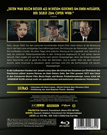 Monsieur Klein (Special Edition) (Blu-ray)