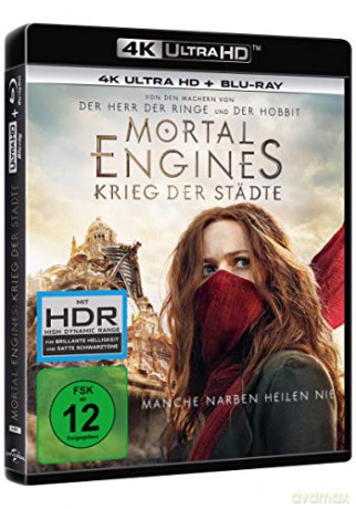 Mortal Engines (Zabójcze maszyny) [Blu-Ray 4K]+[Blu-Ray]+[DVD]
