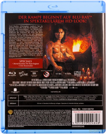 Mortal Kombat [Blu-Ray]