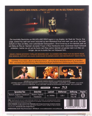 Mulholland Drive [Blu-Ray]