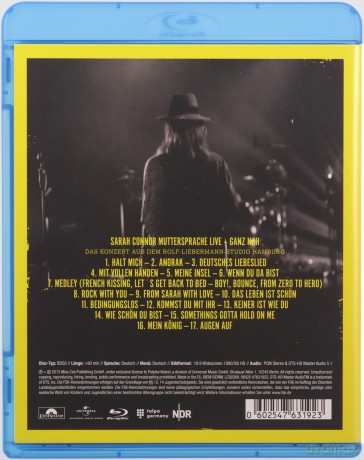 Sarah Connor: Muttersprache Live [Blu-Ray]