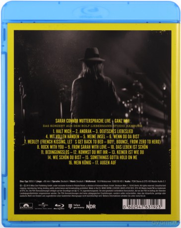 Sarah Connor: Muttersprache Live [Blu-Ray]