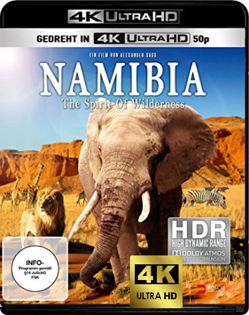 Namibia - The Spirit of Wilderness [Blu-Ray 4K]