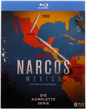Narcos: Mexico The Complete Series (Narcos: Meksyk) [9xBlu-Ray]