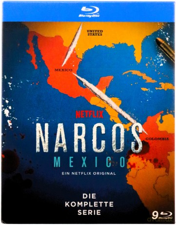 Narcos: Mexico The Complete Series (Narcos: Meksyk) [9xBlu-Ray]