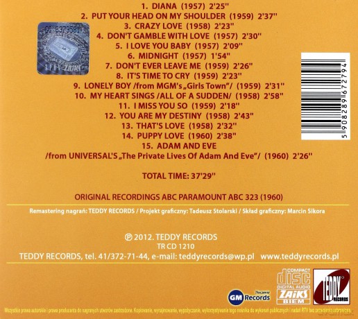 Paul Anka: Sings His Big 15 (digipack) [CD]