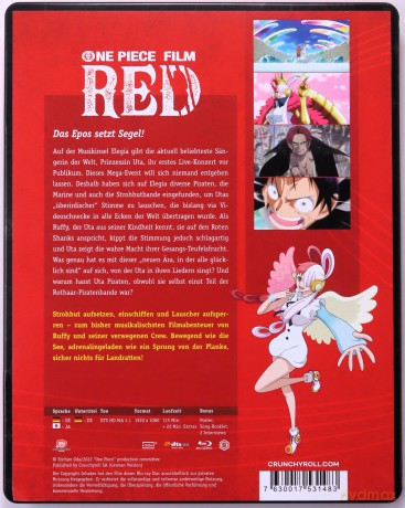 One Piece Film: Red (steelbook) [Blu-Ray]