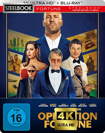 Operation Fortune (Gra fortuny) (steelbook) [Blu-Ray 4K]+[Blu-Ray]
