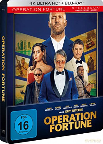 Operation Fortune (Gra fortuny) (steelbook) [Blu-Ray 4K]+[Blu-Ray]