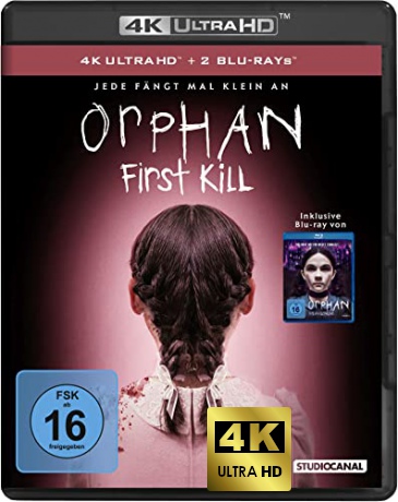 Orphan: First Kill (Sierota. Narodziny zła) [Blu-Ray 4K]+[Blu-Ray]