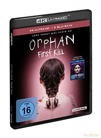 Orphan: First Kill (Sierota. Narodziny zła) [Blu-Ray 4K]+[Blu-Ray]